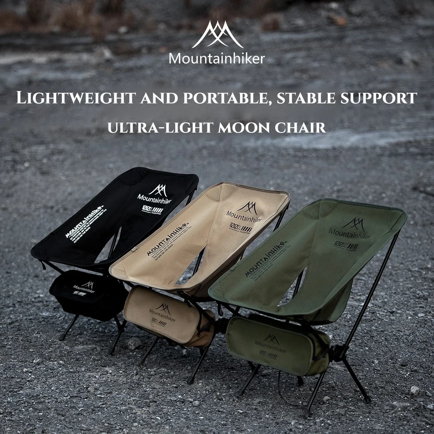 Leichter faltbarer Moonchair für Camping, Strand und Reise