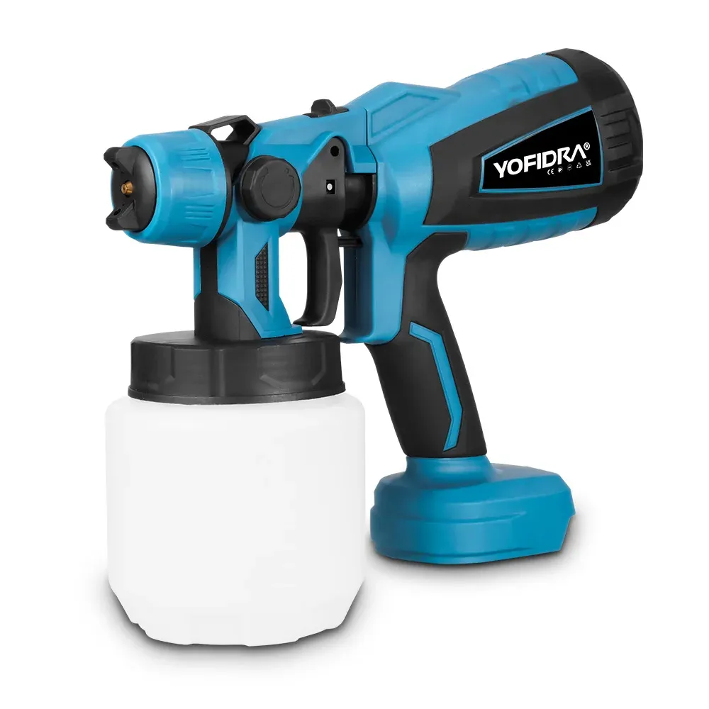 Yofidra 1000-ml Akku-Farbsprühgerät für Makita-18V-Systeme