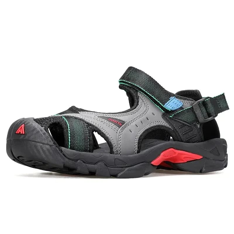 HUMTTO Herren-Hybridsandalen für Sommer, Wasser und Trail