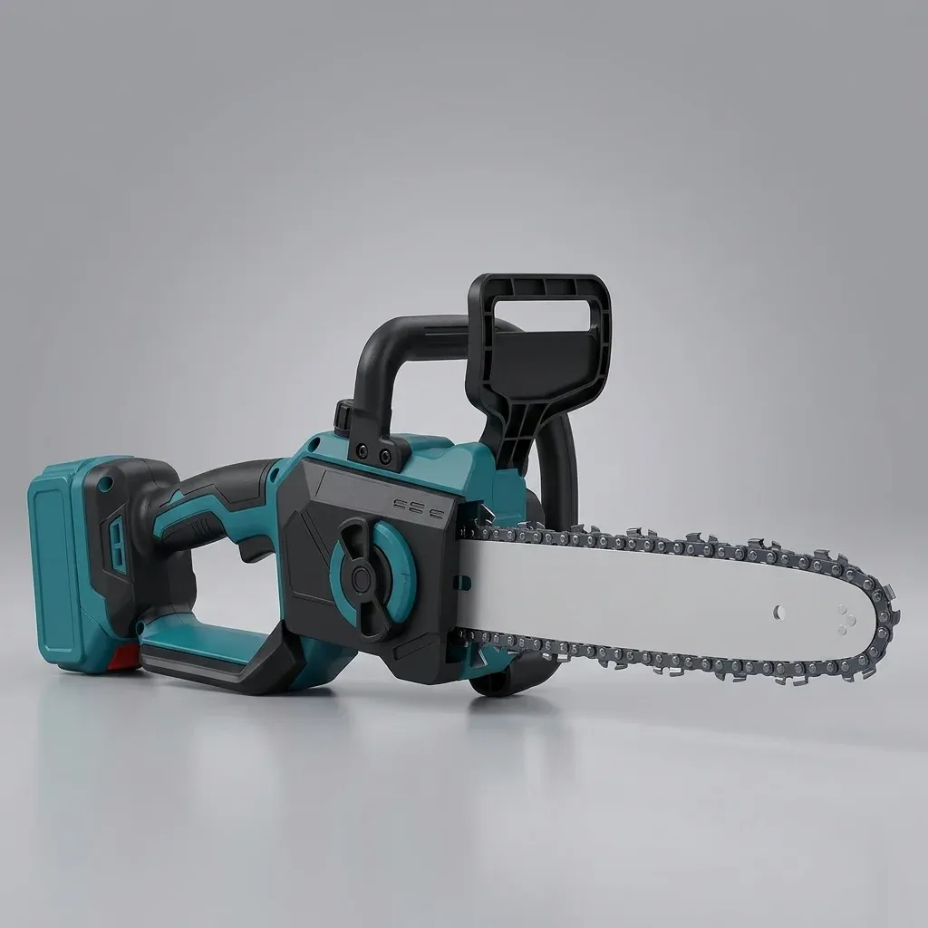 Kabellose 12-Zoll Akku-Kettensäge mit Brushless-Motor
