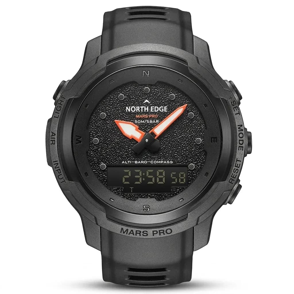 North Edge MARS Pro Sportuhr mit Barometer und Kompass