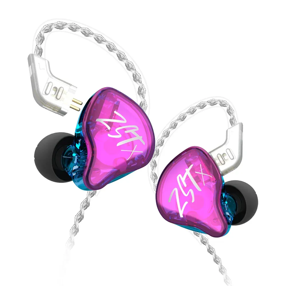 KZ ZST X Hybrid-In-Ears mit abnehmbarem Kabel