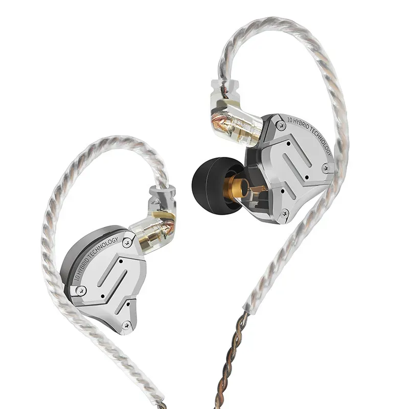 KZ ZS10 Pro Hybrid-In-Ear-Monitor mit 10 Treibern