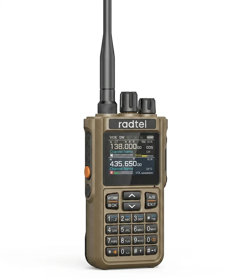 Radtel RT-900 Mehrband-Handfunkgerät mit Airband und 512 Kanälen