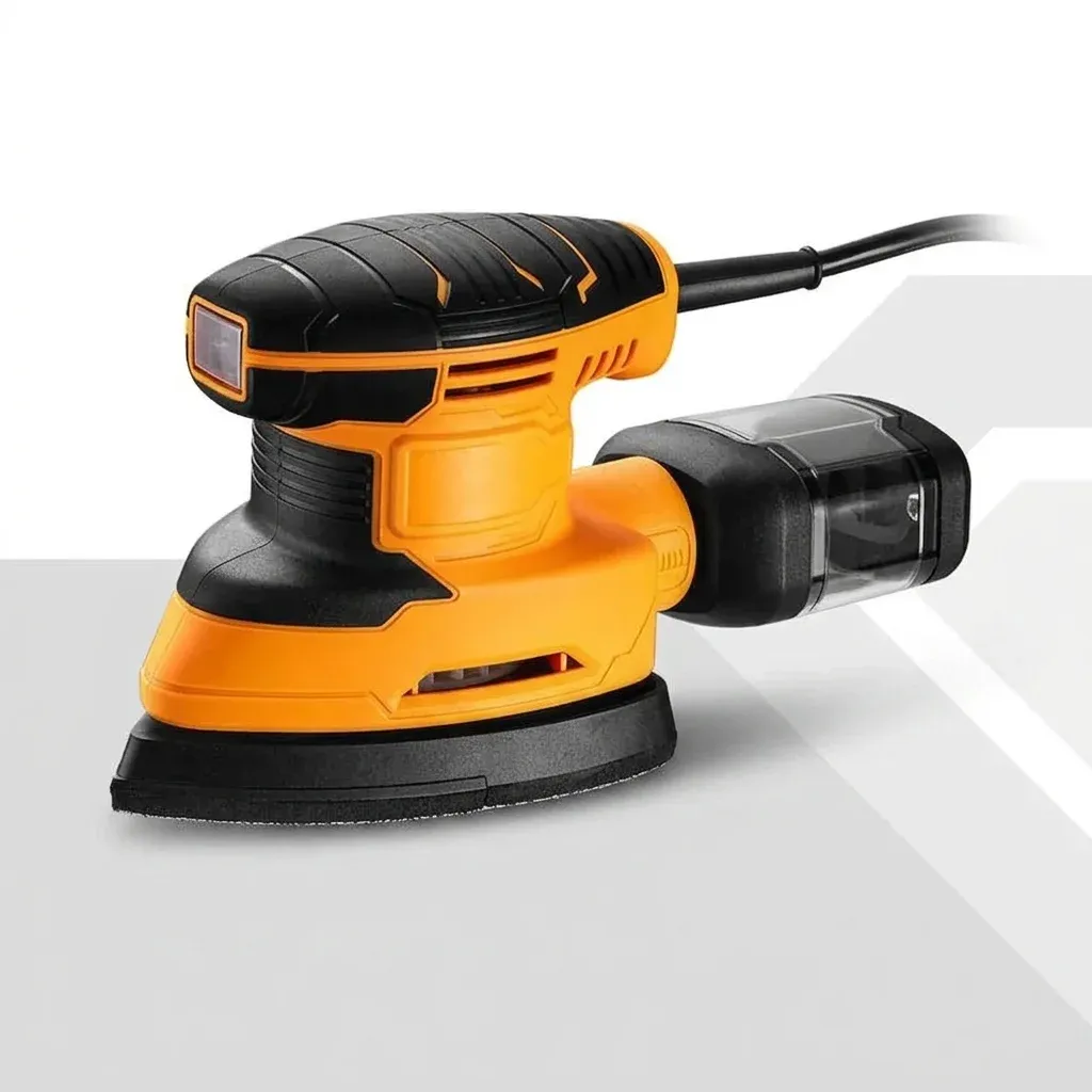 DEKO Elektro-Detailschleifer orange schwarz freigestellt