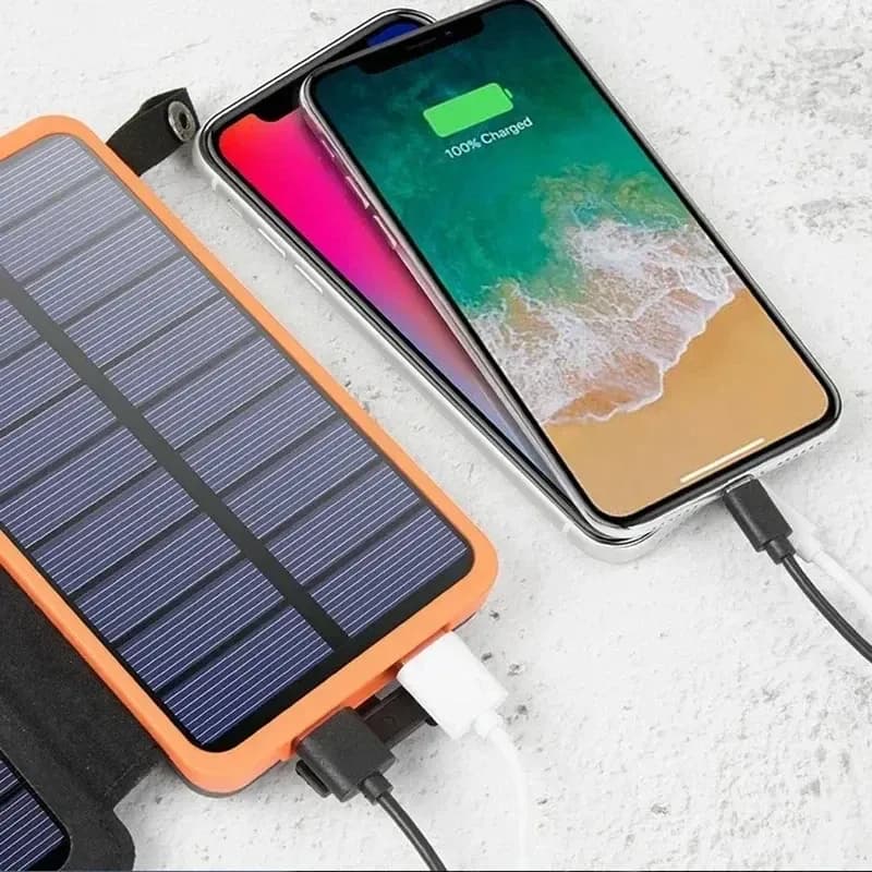 Lenovo Solar-Powerbank 120W mit Taschenlampe