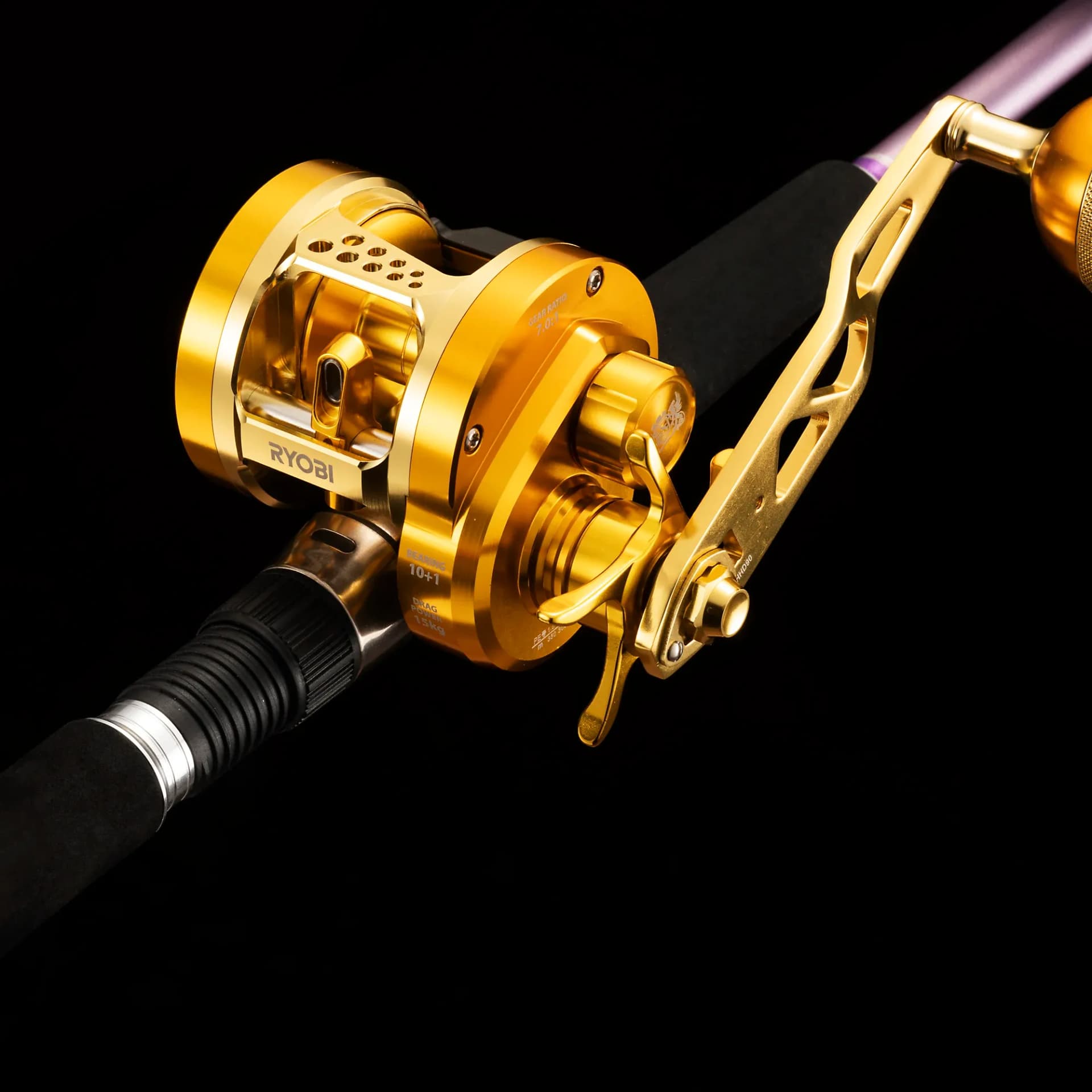 RYOBI VARIUS Metall-Baitcastrolle für Light Jigging