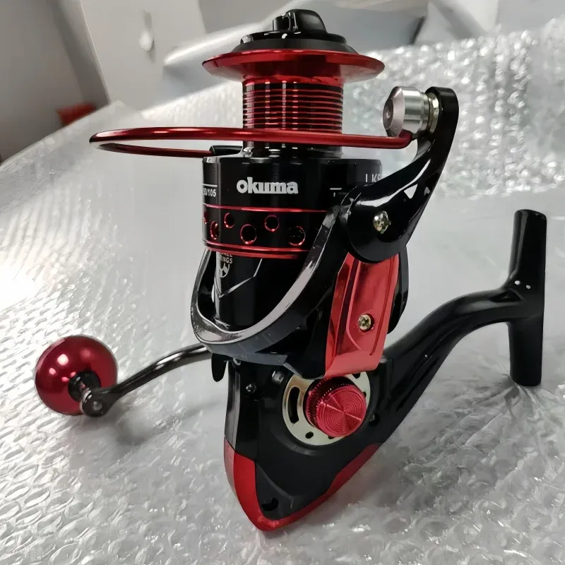 Okuma Vollmetall-Spinnrolle LKS 2000–7000