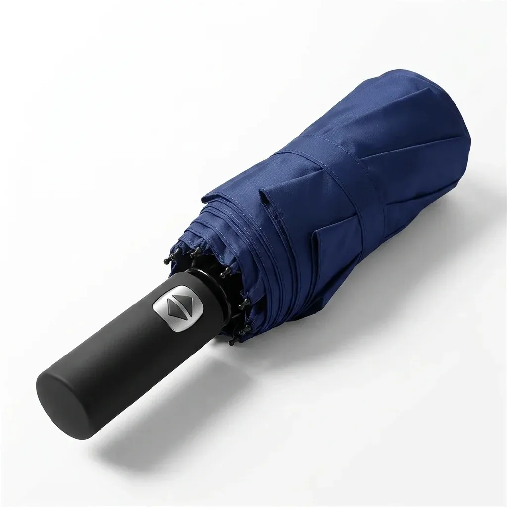 Vollautomatischer 12-Speichen-Faltregenschirm mit UV-Schutz