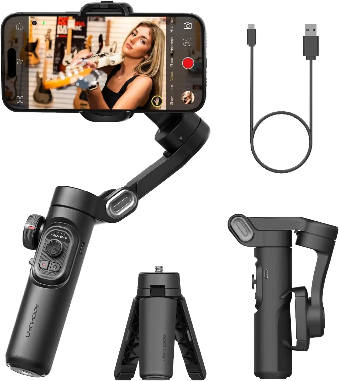 AOCHUAN SmartXE 3-Achsen-Gimbal für Smartphones