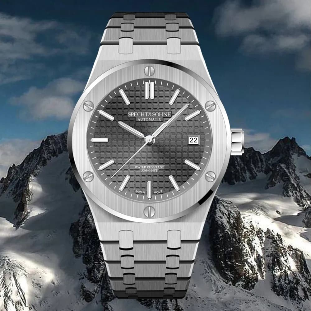 Specht & Sohne Automatik-Sportuhr mit Miyota 8215