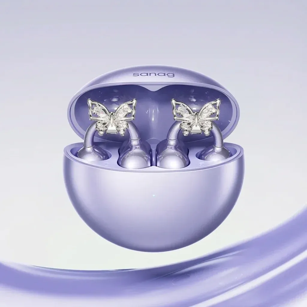 Sanag S6S Pro Clip-Kopfhörer violett