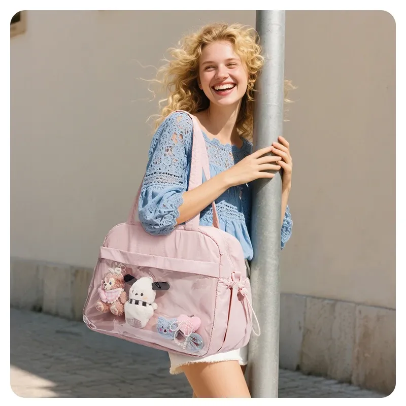 BAGSMART Reise-Umhängetasche mit Tote- und Duffel-Funktion