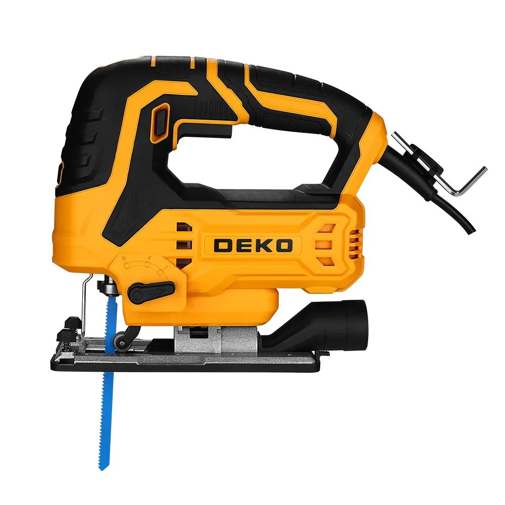 DEKO DKJS80XL100 Stichsäge 220 V mit Laser und Führungsschiene