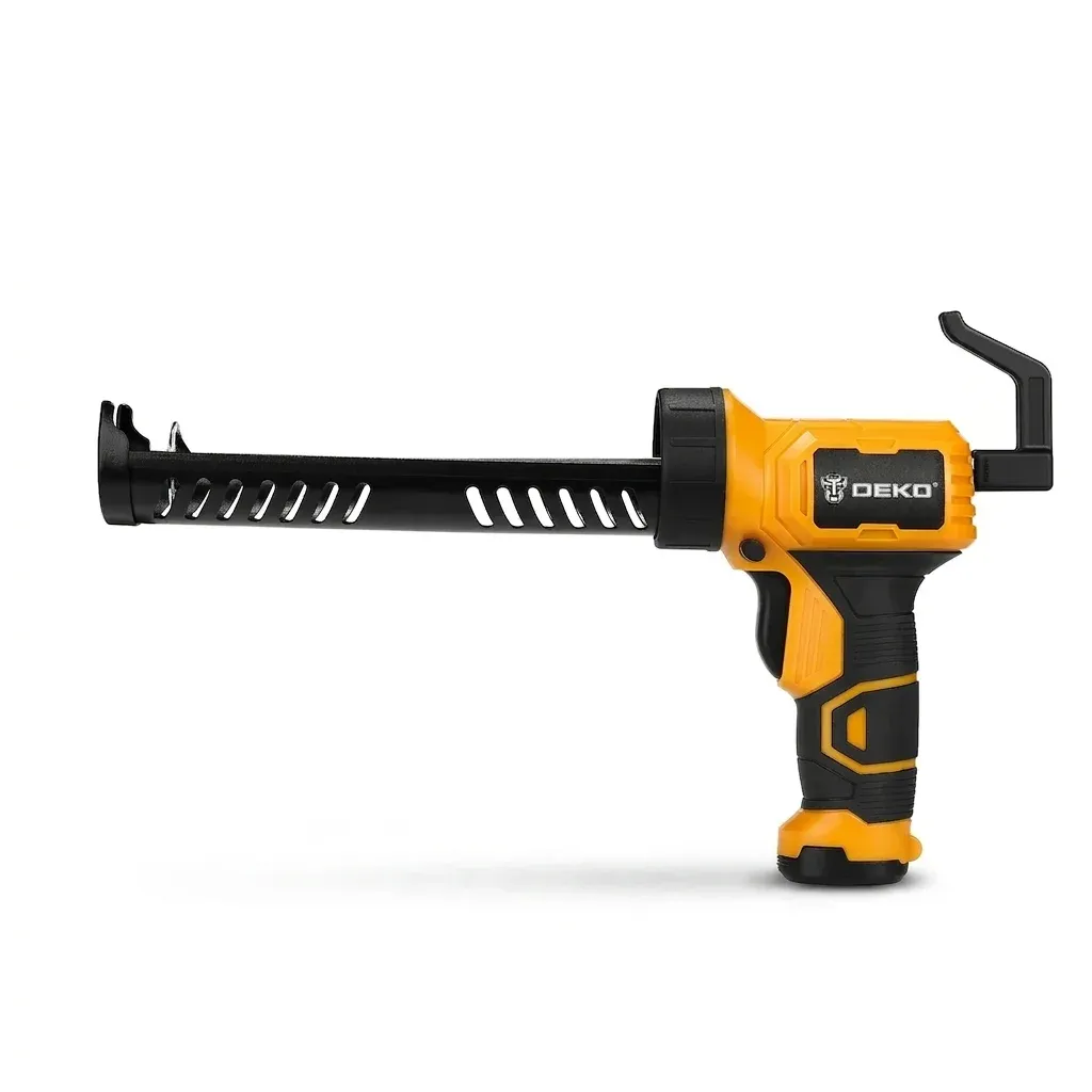 DEKO DEGG01 Akku-Heißklebepistole Studioaufnahme
