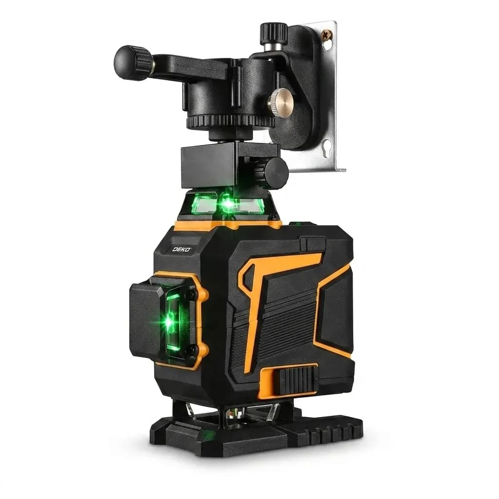 DEKO 4D Kreuzlinienlaser mit 16/12 Linien und Stativ