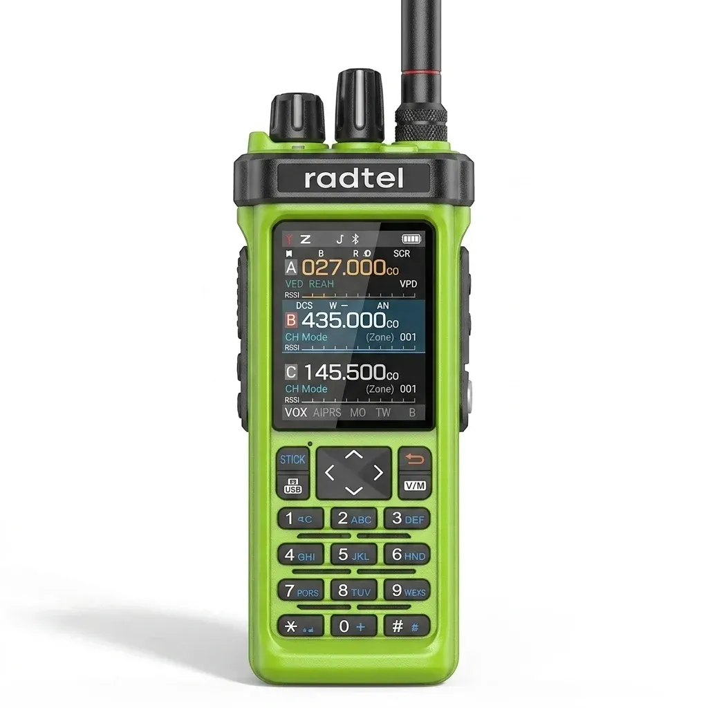 Radtel RT-950 PRO grünes Handfunkgerät