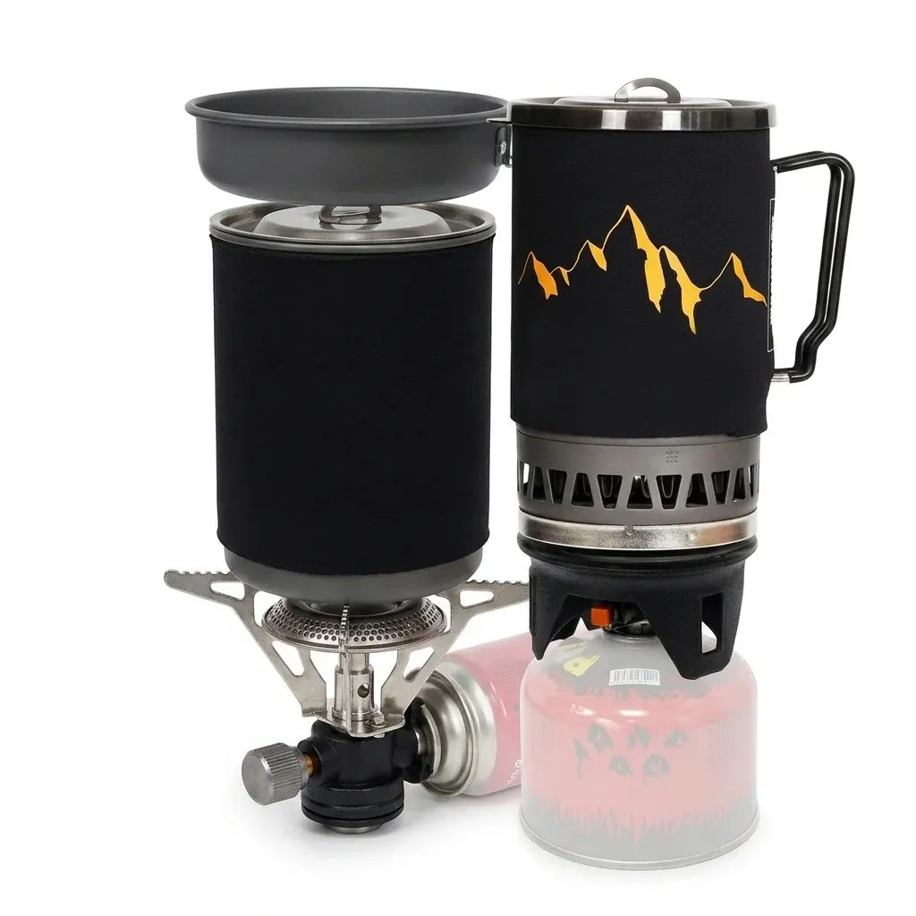 WESTTUNE Outdoor-Kochsystem mit Wärmetauscher