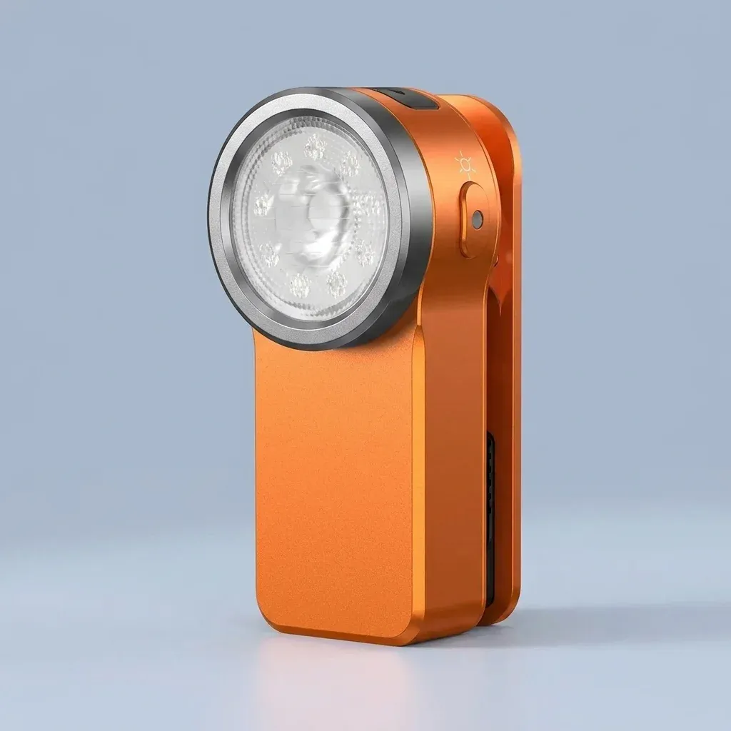 Wurkkos HD03 Mini-Clip-Taschenlampe mit Doppellicht und RGB