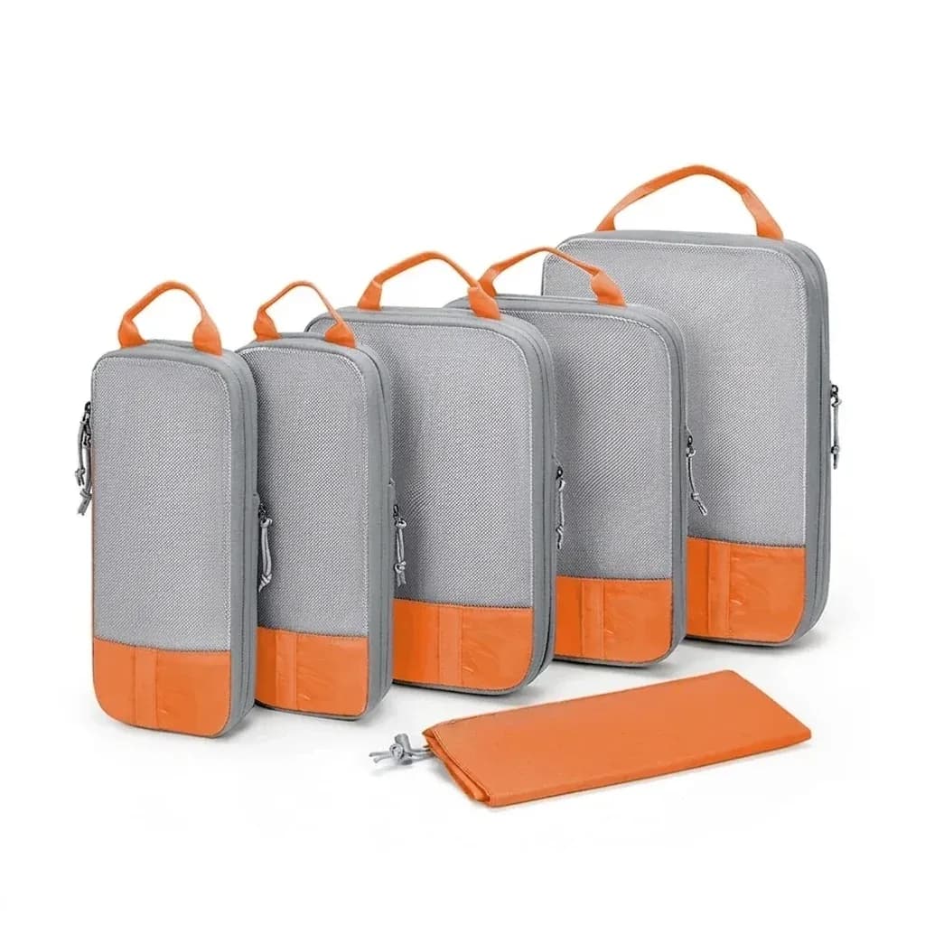 BAGSMART Kompressions-Packwürfel für Reisen, 4-teilig