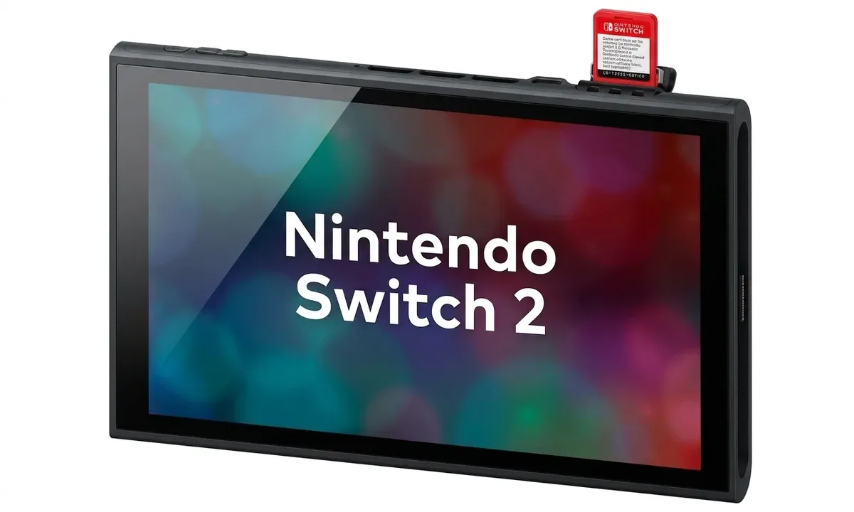 Nintendo Switch 2 Handheld-Konsole frontal