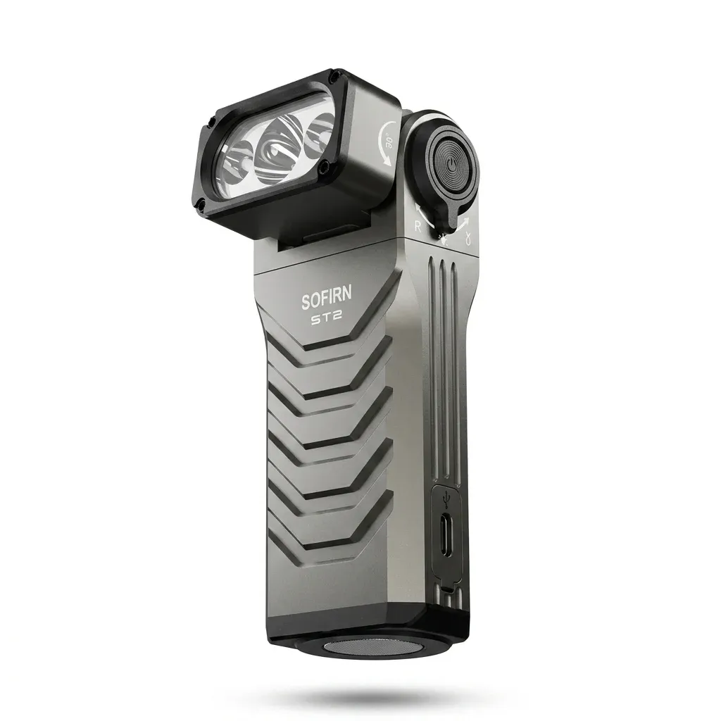 Sofirn ST2 3-in-1 Taschenlampe mit Rot- und UV-Licht