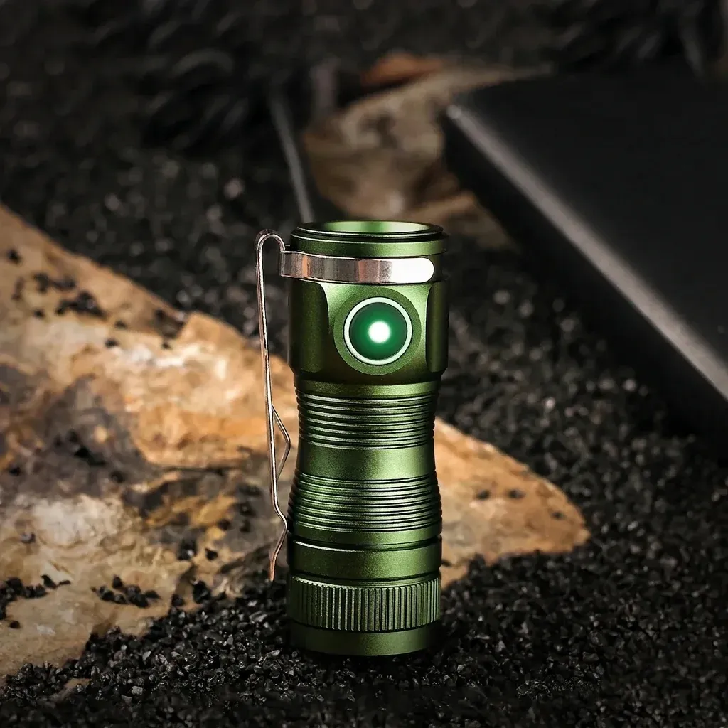 Sofirn SC13 Mini-Taschenlampe mit Magnetfuß und 1300 Lumen