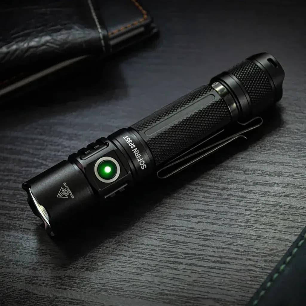 Sofirn SP35T taktische LED-Taschenlampe mit USB-C und 3800 Lumen