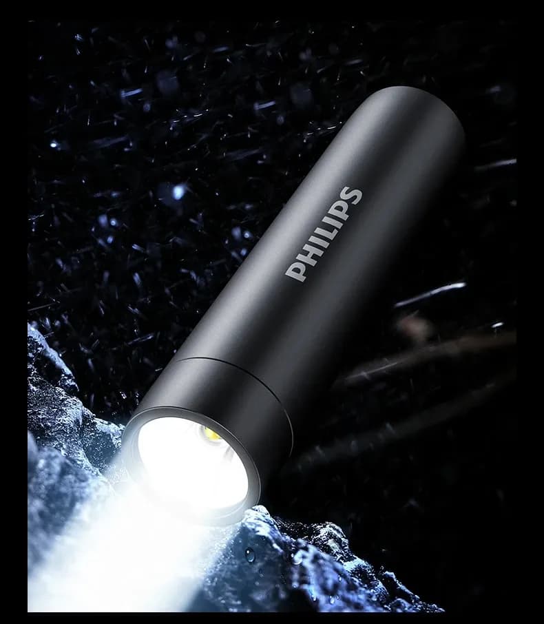 Philips SFL2202 Mini-Taschenlampe mit 3000-mAh-Akku