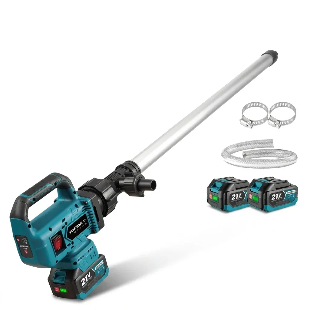 Yofidra kabellose Brushless-Transferpumpe mit Akkus