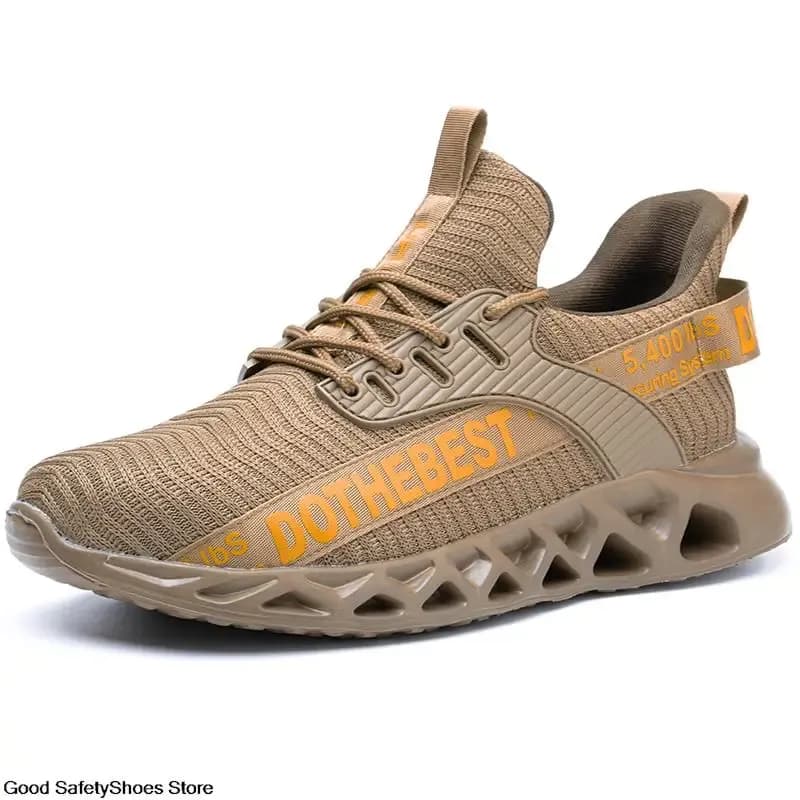 Leichte Sicherheitsschuhe mit Stahlkappe und Durchtrittschutz