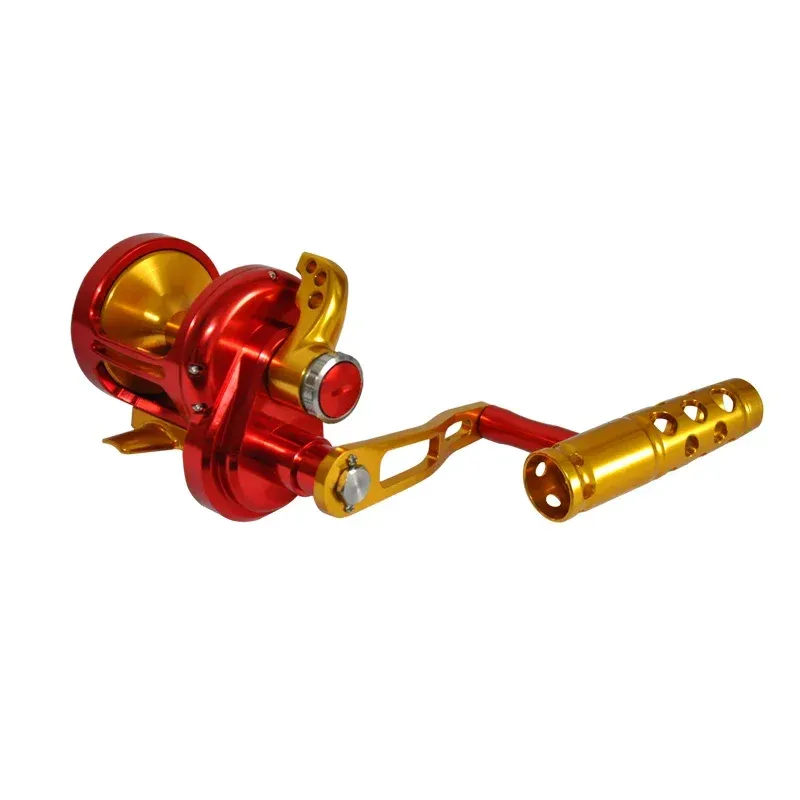 Topline Vollmetall-Jiggingrolle für Salzwasser