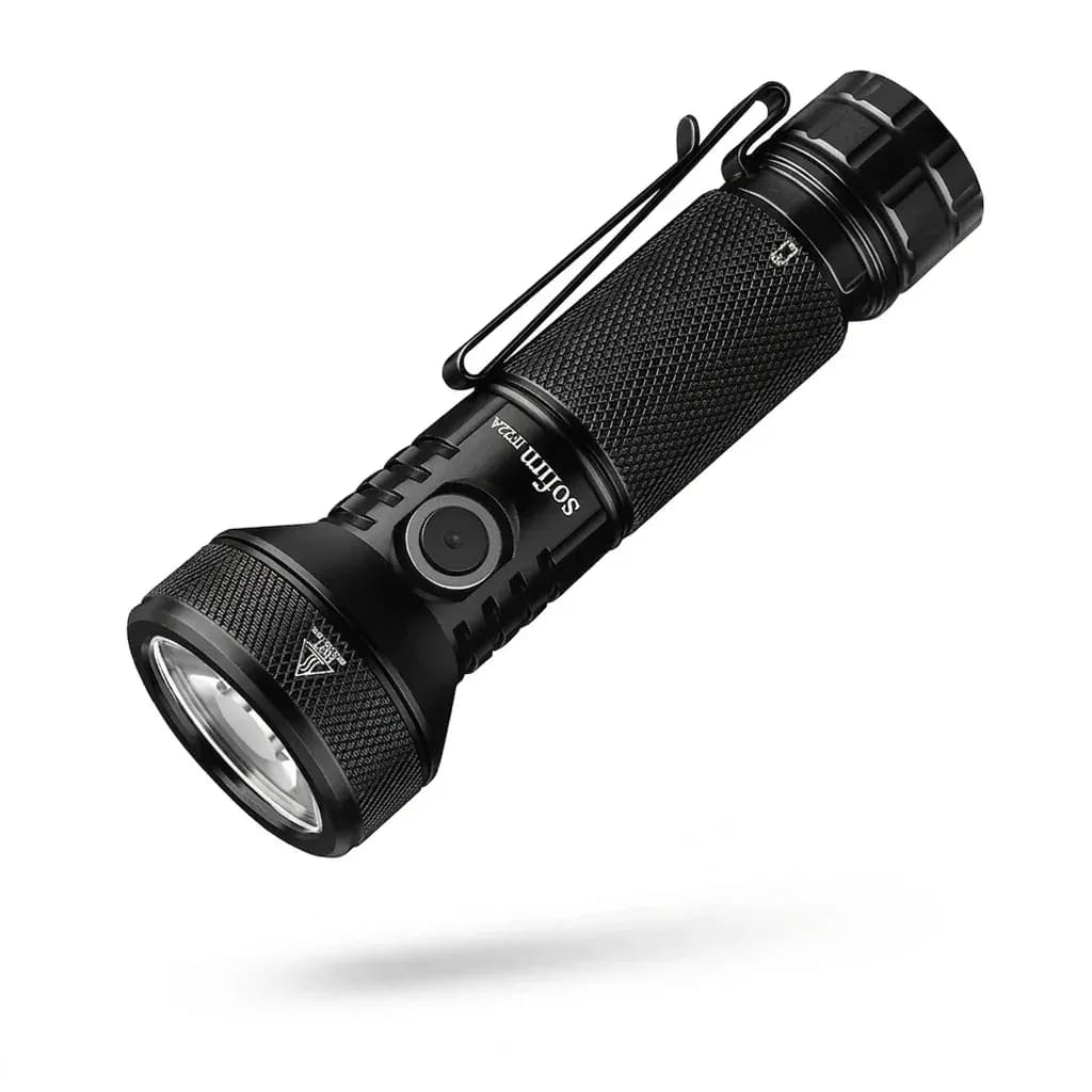Sofirn IF22A USB-C Reichweiten-Taschenlampe schwarz
