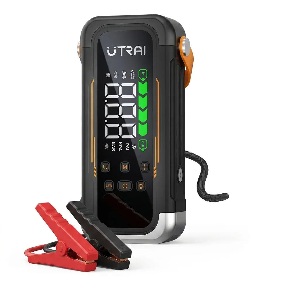 UTRAI Starthilfe-Kompressor mit Powerbank