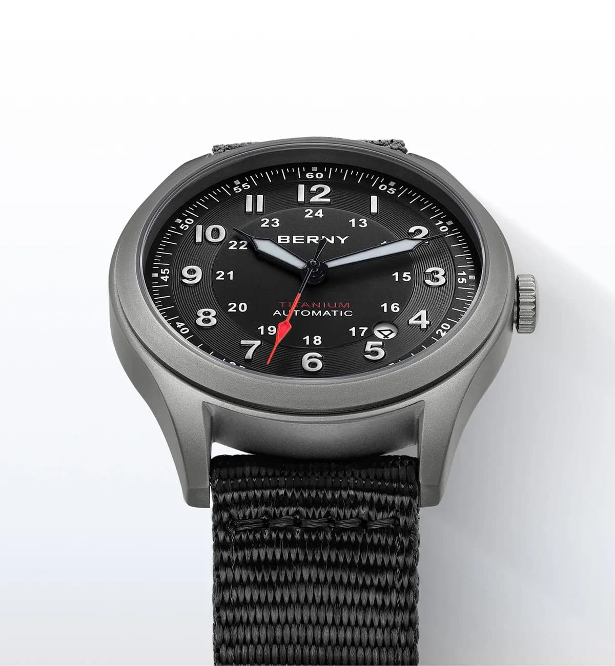BERNY Titan-Automatikuhr für Outdoor und Wandern