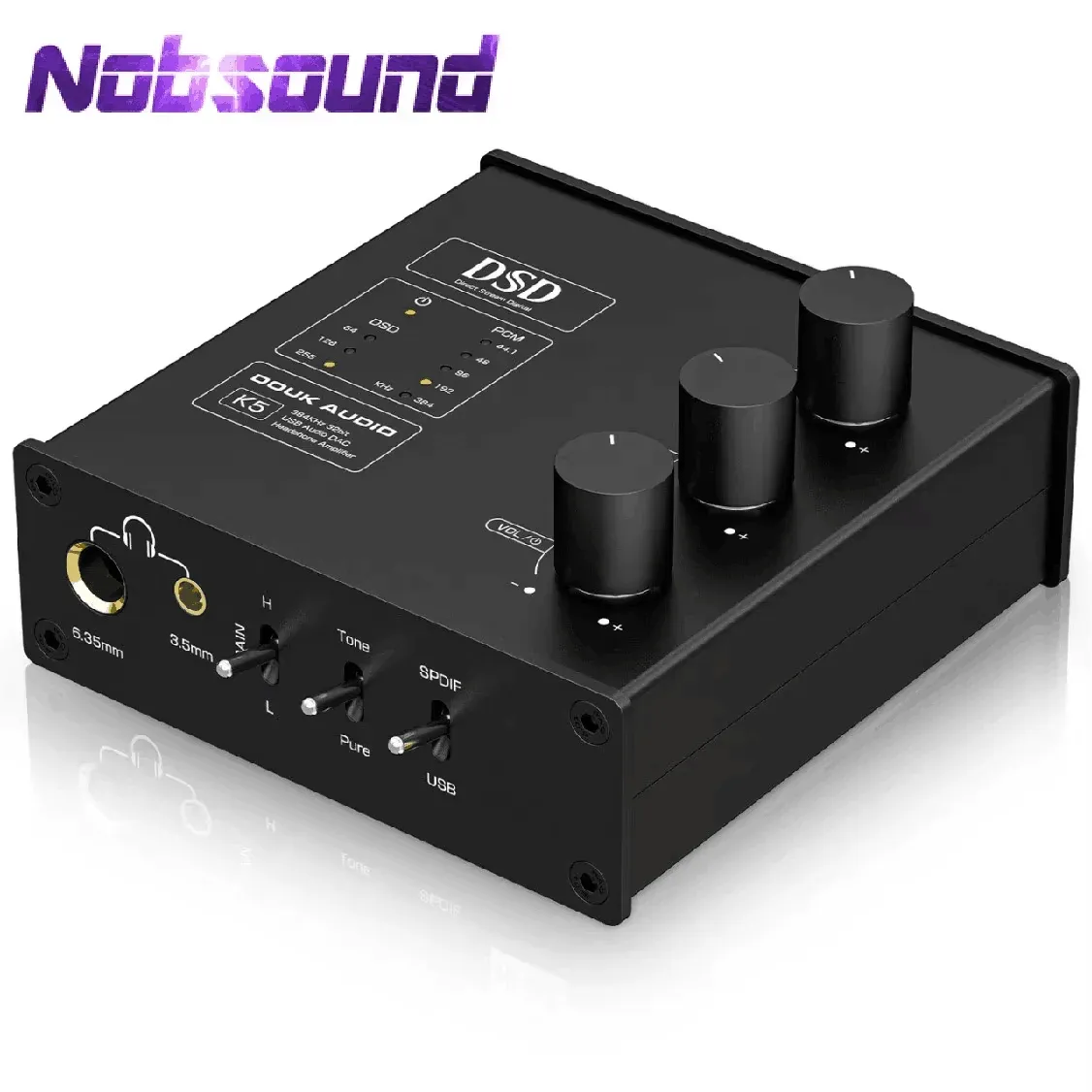 Nobsound K5 Mini USB-DAC mit Kopfhörerverstärker