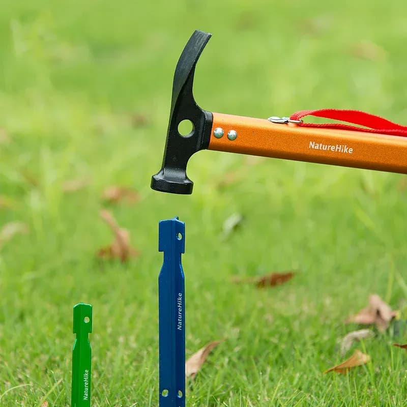 Naturehike Multifunktions-Hammer aus Aluminium für Outdoor und Zelt
