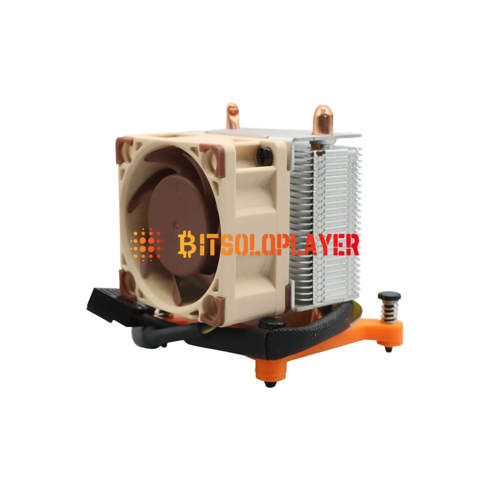 Aktiver Kühlturm mit Silent-Lüfter für Bitaxe-Open-Source-Miner