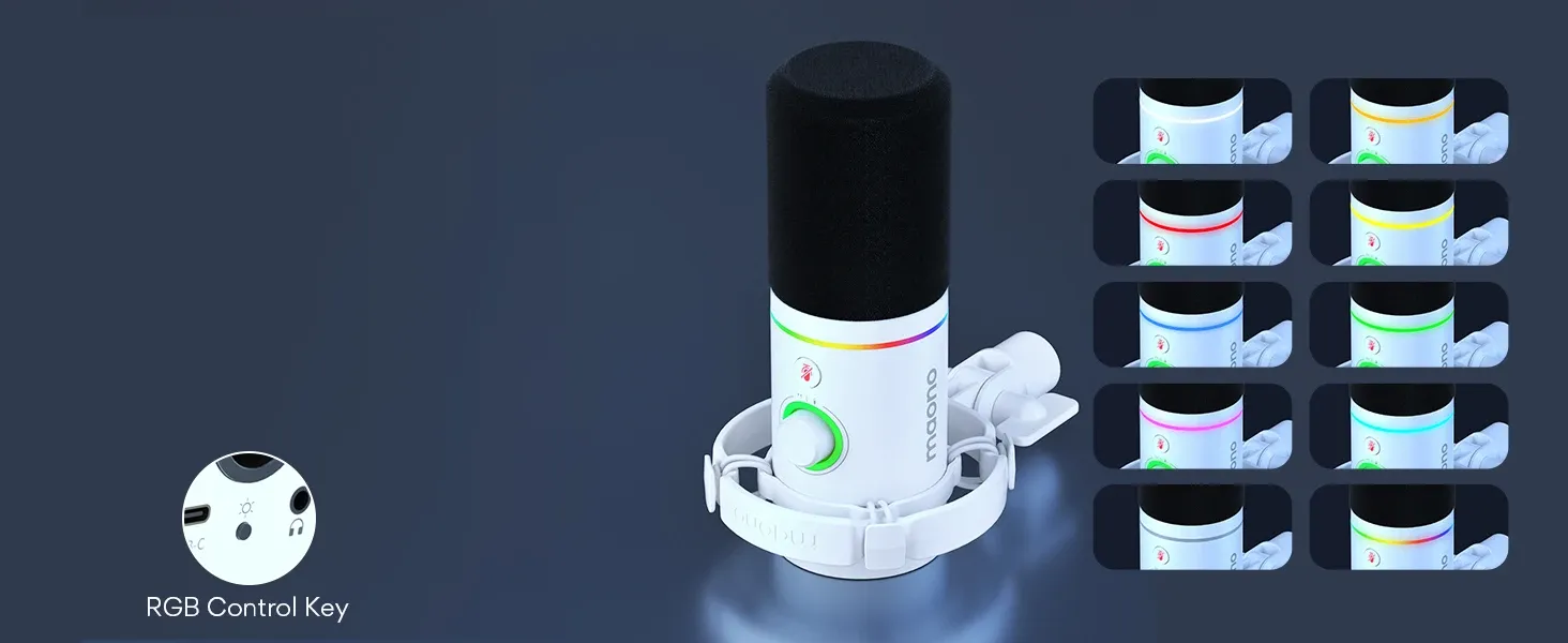 Maono PD200X Dynamisches XLR/USB-Mikrofon für Gaming und Streaming