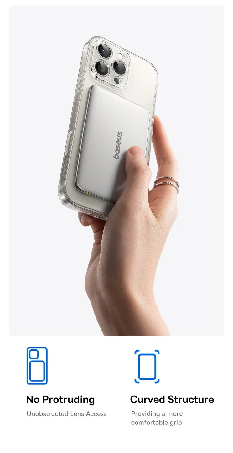 Baseus Magnetische Powerbank mit 10.000 mAh und 27 W